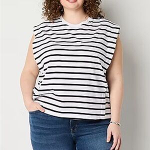 Ava & Viv Striped Tee